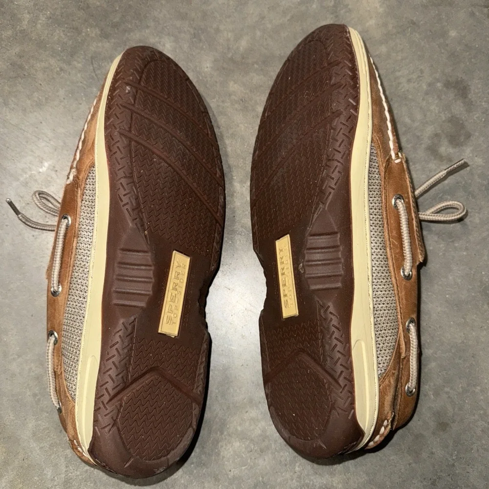 Sperry‎ Top-Sider Brown Mens US 8M Boat Loafers Shoes Casual
